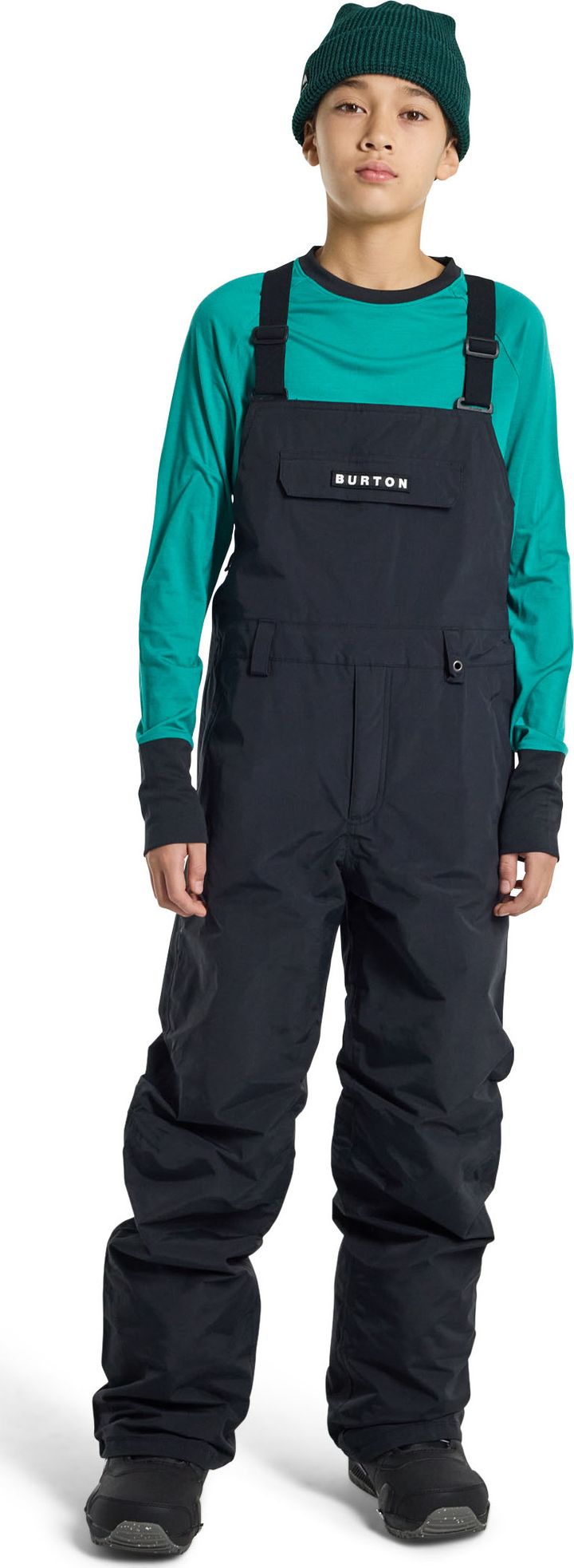 Burton Kids Skylar Bib True Black | Buy Burton Kids Skylar Bib